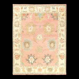 Tapis en laine fait à la main de grande surface Oushak Floral Style moderne tapis mur à mur pour la maison salon et hôtel Hall tissé Techniques ITHL - Product Image 3