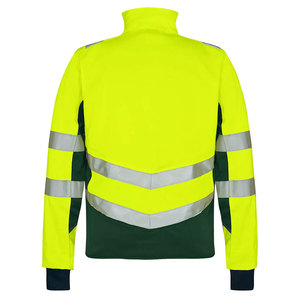 Vestes à capuche pour hommes, imperméables, légères, à haute visibilité, avec bande réfléchissante, fermeture éclair - Product Image 2