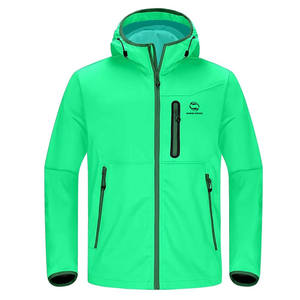 Vente en gros veste de course coupe-vent imperméable de haute qualité avec logo personnalisé vestes coupe-vent softshell avec logo - Product Image 1