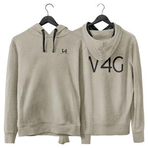 W4G Hip Hop Sweat À Capuche Hommes Blanc 100% Coton Hommes Recadrée À Capuche Streetwear Surdimensionné Coton Heavyweight Hoodies No Duty Applied - Product Image 3