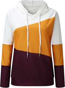 Venta al por mayor estilo de EE. UU. Señoras con capucha Zip ropa de algodón Otoño/Invierno sudaderas con capucha de gran tamaño para las mujeres de moda y asequible - Product Image 3