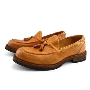 Chaussures de travail pour hommes, chaussures habillées en cuir durables pour hommes, design classique, semelle résistante à l'usure pour le travail quotidien et les trajets domicile-travail, chaussures de travail pour hommes - Product Image 3