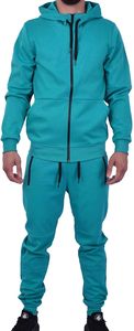 Chándal moderno con logotipo personalizado, Sudadera con capucha y pantalones de dos piezas, ropa deportiva - Product Image 4