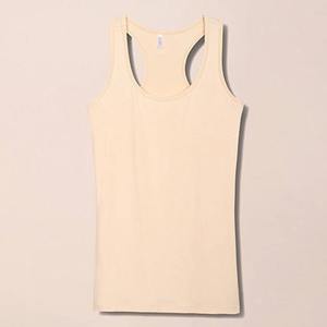 Femmes décontracté Gym débardeurs nouvelle mode été modeste hauts impression personnalisée couleurs unies en gros coton tricoté Singlet - Product Image 5