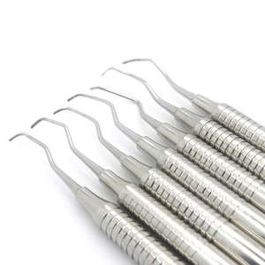 Ensemble de 7 pièces de remplissage composite dentaire électrique en acier inoxydable, poignée ergonomique réutilisable, certifié CB par SurgiRight - Product Image 4