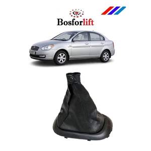 Boîtier de levier de vitesses Hyundai Accent Era, cadre noir, pièces de tuning intérieures et extérieures pour les modèles 2007-2011, numéro de pièce NS1115 - Product Image 2