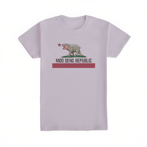 T-shirt Promozionali Moo Deng Republic Plus Size per Bambini per la Scuola e Occasioni Speciali - Product Image 3
