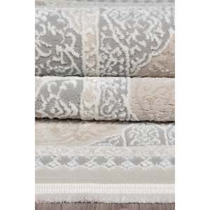 Vavien พรมสี่เหลี่ยมสีเบจ10มม. คลาสสิก1374เครื่องทำพื้นผิวนุ่มสำหรับห้องนั่งเล่นความสูงกองตุ๊กตา - Product Image 3