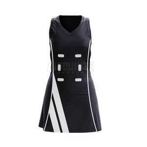 Fabricación profesional Sublimación Impreso Patrón sólido Color Entrenamiento Netball Uniforme - Product Image 1