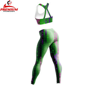 Sports Suit Female Workout <b>Leggings</b> Sports Bra High Waist Gym Shorts Running Women Sportswear - Product Image 2