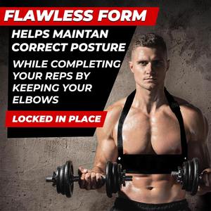 Equipo de Fitness para gimnasio, soportes para muñeca de brazo, Blaster ajustable para bíceps, equipo de Fitness para gimnasio, Balster Para brazo de levantamiento de pesas - Product Image 5