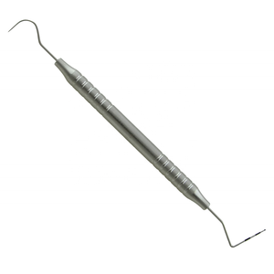 Instrumentos de Obturación Restaurativa de Acero Inoxidable Reutilizables, Tamaño ISO 0.8mm, Instrumento Manual Dental para Procedimientos de Endodoncia - Product Image 6