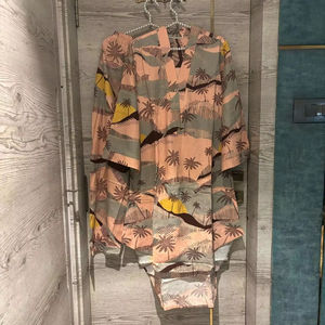 ชุด Co-Ord สไตล์ปากีสถานนำเข้าผ้าฝ้าย Kurtis Rayon ฟรีไซส์เหมาะกับ XL และ XXL ดูทันสมัยและมีสไตล์ - Product Image 1