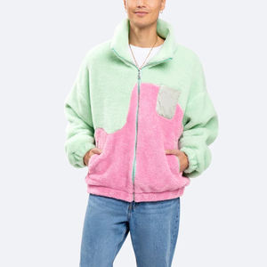 Vestes polaires d'hiver pour hommes de style High Street les plus populaires, entièrement personnalisables avec un design propre pour adultes, col montant - Product Image 1