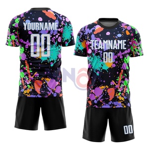 Pas cher prix 2025 Polyester maillot de football Sublimation respirant vêtements de football pas cher uniforme de football respirant mode personnalisée - Product Image 1