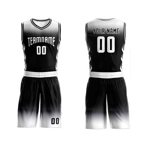 Uniforme de basket-ball d'équipe de club, impression numérique, jersey 100% polyester, shorts respirants, antibactériens, séchage rapide, personnalisé pour les joueurs - Product Image 1