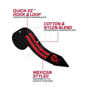 Envolturas de mano de boxeo personalizadas de alta calidad al por mayor Venta caliente Envolturas de soporte Premium - Product Image 4