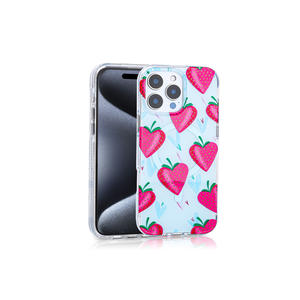 Coque en silicone liquide rose-bleu NXXA Stilo Series Premium compatible MagSafe pour iPhone 16 Pro avec fonction anti-traces de doigts - Product Image 1