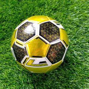 Ballons de Football Professionnels en PVC PU Lumineux Personnalisables en Tailles 5 4 3-Mini Versions Gonflables pour Tous les Âges - Product Image 1