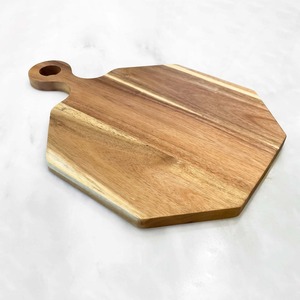 Plateau de service à steak en bois naturel polyvalent Plateau en bois pour la maison et le restaurant - Product Image 4