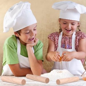 Petit rouleau à pâtisserie en bois, rouleau à pâte à boulettes Mini rouleaux à pâtisserie en bois Outil essentiel d'ustensile de cuisine pour fondant, pâtes - Product Image 2