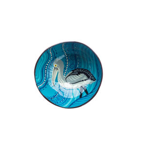 Ensemble de bol en noix de coco fabriqué à la main écologique avec cuillères foncées emballage en carton de coquille naturelle polie du Vietnam - Product Image 6
