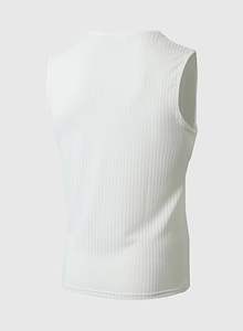 Gilet de sport sans manches pour homme, débardeur respirant, séchage rapide, fitness, vêtements de sport pour la course et l'entraînement - Product Image 5