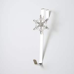 Metal Door <b>Hanger</b> With Vintage Finish Perfect For Hanging Traditional Wreaths And Door <b>Decor</b> Accents - Product Image 1