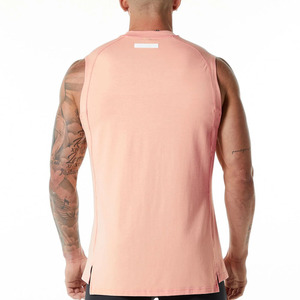 Débardeur de sport pour homme à col montant, broderie personnalisée en gros de haute qualité - Product Image 2