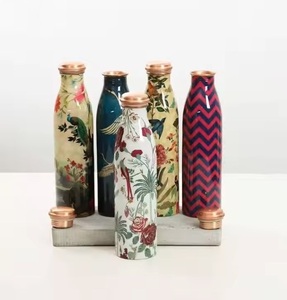 Copper <b>bottle</b> for premium <b>water</b> smooth sip, handcrafted, great for health-conscious peoples available in low price - Product Image 5