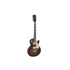 Guitarra Eléctrica DIMAVERY LP-700 Marrón Flameado - Product Image 1