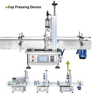 Línea Automática de Llenado y Tapado de Perfumes con Prensador de Tapas en Aerosol y Alimentador Automático de Tapas, Cinta Transportadora para Aceites Esenciales - Product Image 5