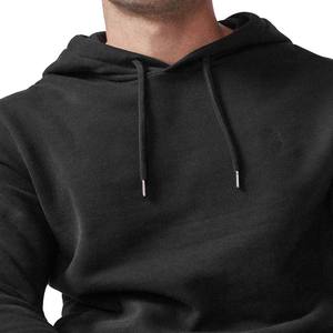 2025 personnalisé poids lourd 100% coton hommes sweat à capuche surdimensionné meilleur Design décontracté hiver Style solide motif col impression numérique - Product Image 4