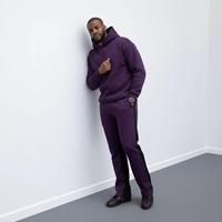 Fabricants de vêtements personnalisés – Survêtements d'hiver imprimés 300 grammes unisexe – Ensembles de survêtements personnalisés avec pantalons évasés et sweats à capuche