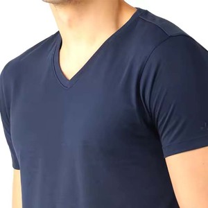 2025 venta al por mayor de los hombres mejor diseño de manga larga raglán 100% algodón camiseta personalizada de alta calidad bordado desgastado de punto - Product Image 5
