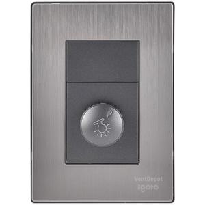 Regulador de intensidad de luz, MXIMD-001, 1 pieza, regulador de intensidad, 127 V CA, 60 Hz, plateado/Oxford, acero inoxidable/PC. - Product Image 1