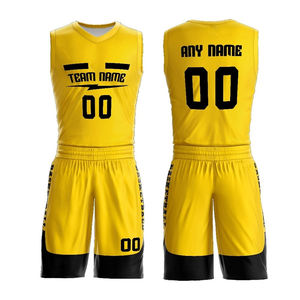 2025 personnalisé Unique basket-ball Jersey Design séchage rapide Polyester uniforme ensemble grande taille imprimé Techniques - Product Image 4