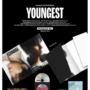 DAY6 ยังเค - อัลบั้มภาพถ่ายฉบับเต็มชุดที่ 2 ของวง YOUNGEST เวอร์ชั่นโฟโต้บุ๊ค (นอกกรอบ / ลงดิน / ตั้งค่า) - Product Image 4