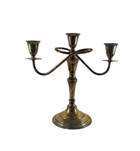Venta Directa de Fábrica, Candelabro de Metal de Alta Calidad para Velas de Té, Acabado Negro, Pintado a Mano, de Lujo, para Bodas, Hogar, Villa - Product Image 1