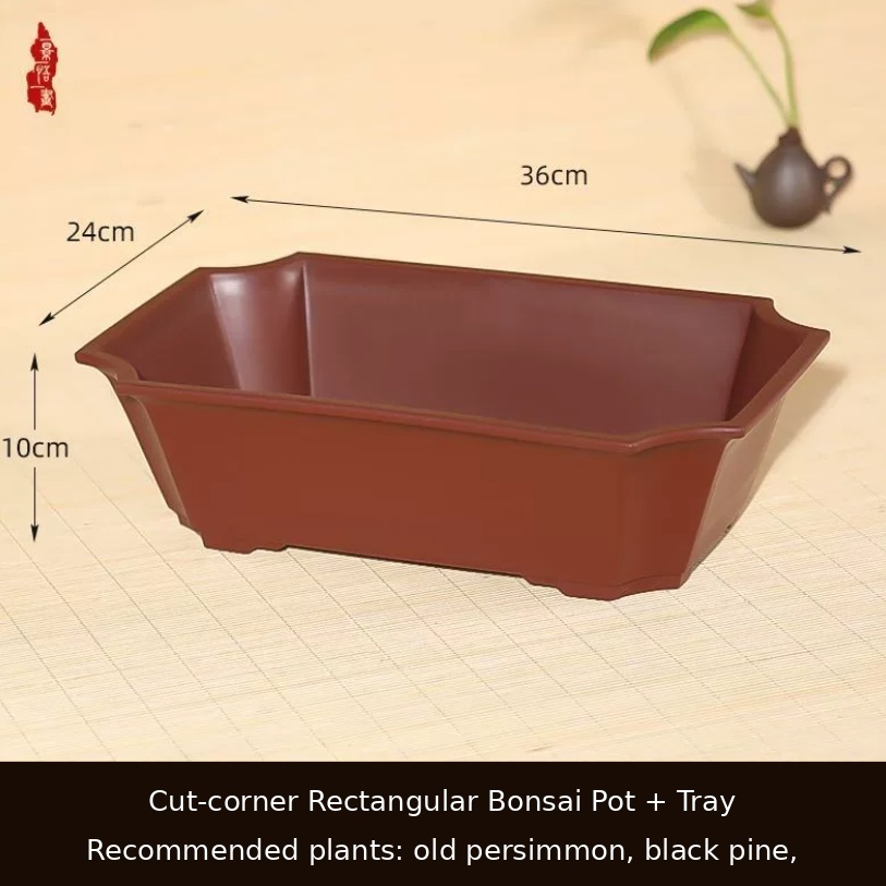 Resin Burgundy Purple 36cm24cm10cm