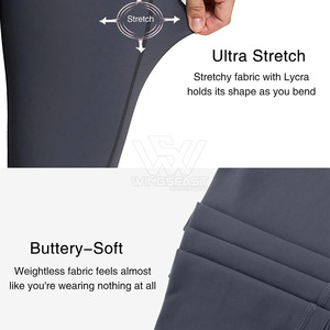 กางเกงโยคะสำหรับผู้หญิงเลกกิ้งเอวยางยืดสไตล์แฟชั่น - Product Image 6