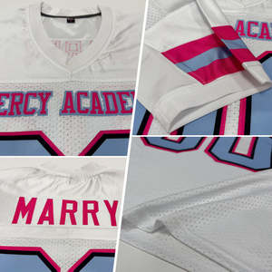 Venta al por mayor fútbol americano ropa de equipo Jerseys mejor calidad fútbol americano Jerseys sublimación uniforme conjuntos por Huzaifa productos - Product Image 3