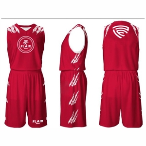 Ensemble d'uniformes de basket-ball de haute qualité pour hommes impression numérique personnalisable chemise de sport respirante hauts shorts - Product Image 1