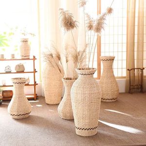 Maceta Artesanal de Jacinto de Agua para Oficina, Hogar, Interior, Exterior, Cesta para Plantas y Flores, Idea Decorativa - Product Image 3