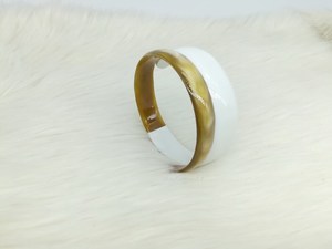 Elegante Brazalete de Cuerno de Búfalo, Joyería de Diseño, Brazalete Étnico de Cuerno de Búfalo, Artesanía Hecha a Mano - Product Image 3