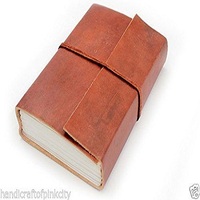T678 Hardcover Notebook Journal Leder hülle Dicke leere Seiten für persönliches Tagebuch und Skizzenbuch Bleistift mal papier