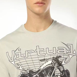 Offre Spéciale hommes Logo personnalisé vêtements de sport t-shirts à manches courtes col rond respirant t-shirts 100% coton nouveau Design de haute qualité t-shirts - Product Image 4