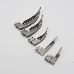 Laryngoscope manuel pédiatrique à lame métallique en acier inoxydable, certifié CE, équipement médical, gestion des voies respiratoires ORL, chirurgical - Product Image 4