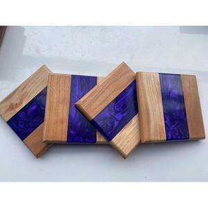 Posavasos de resina de estilo elegante de clase mundial, juego de posavasos de resina para decoración de hogar, restaurante y hotel - Product Image 2