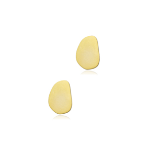 Irregular Shape Plain Wholesale Women <b>Silver</b> <b>Stud</b> <b>Earrings</b> Turkish Wholesale 925 Sterling <b>Silver</b> Jewelry - Product Image 3